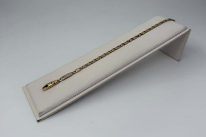 BRACCIALE 18 KT BICOLOR