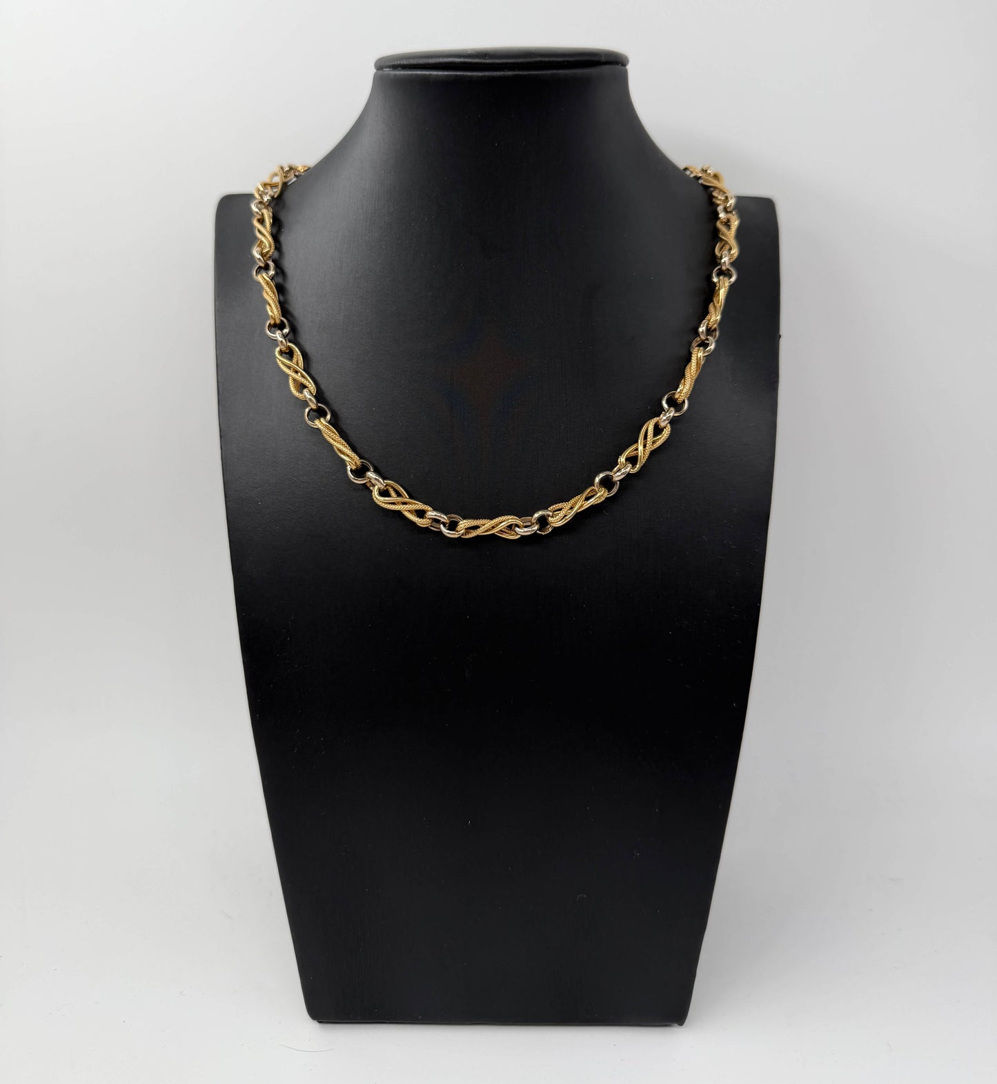 COLLANA ORO 18KT BICOLOR