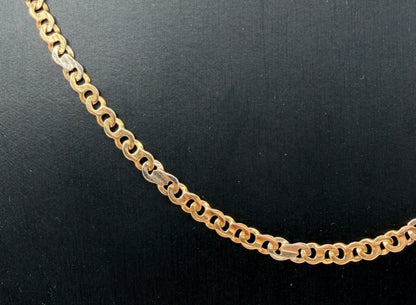 COLLANA ORO 18KT BICOLOR