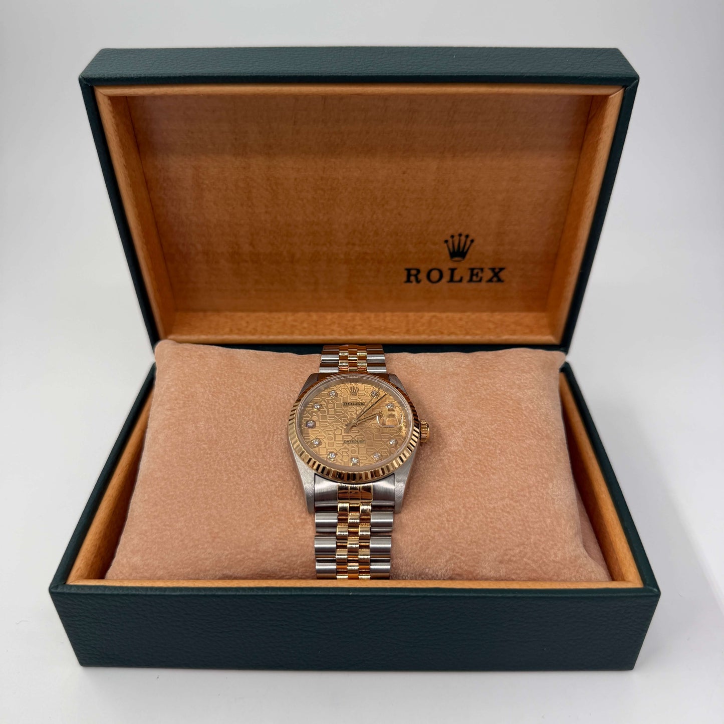 ROLEX DATE-JUST ACCIAIO ORO 1992 - FULL SET