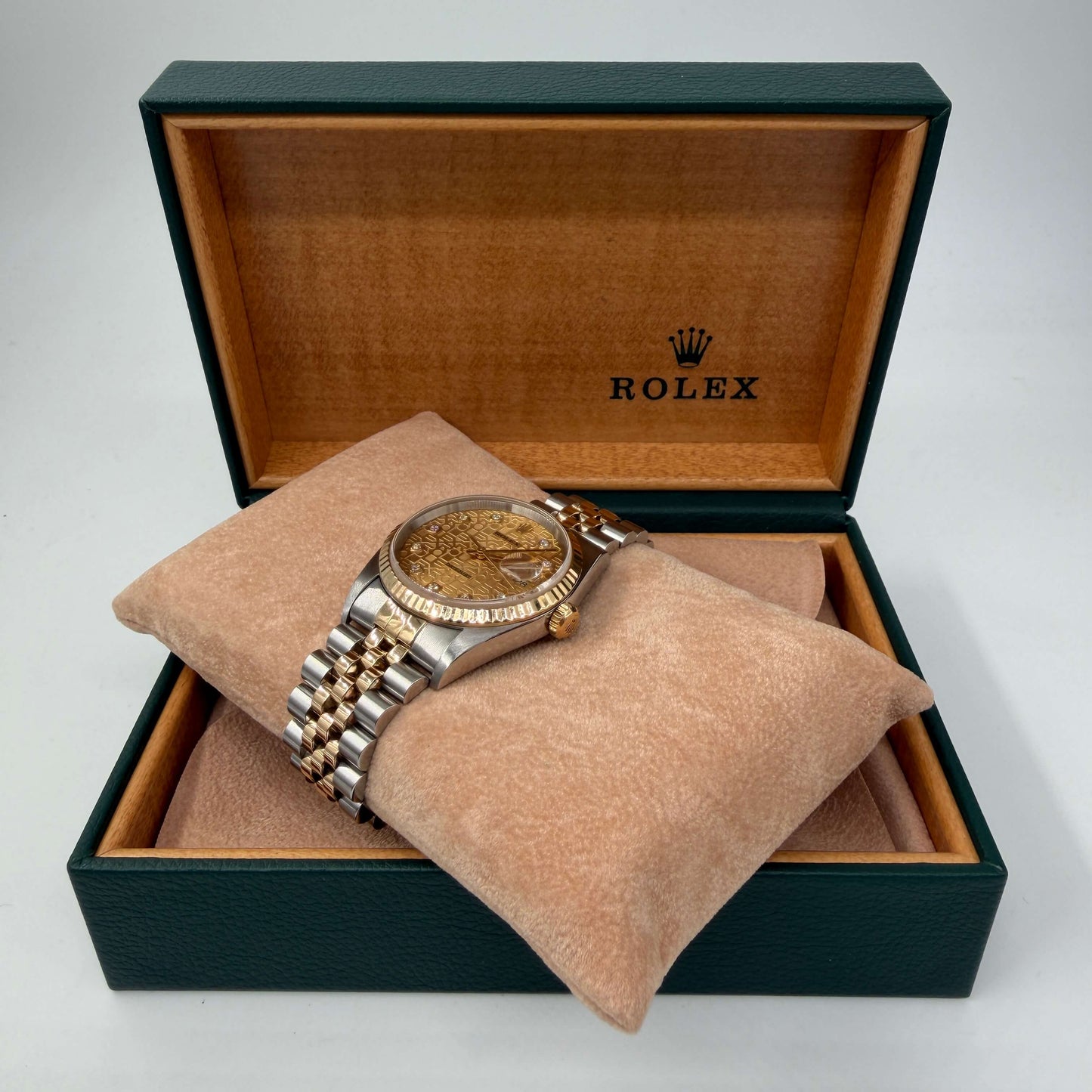 ROLEX DATE-JUST ACCIAIO ORO 1992 - FULL SET