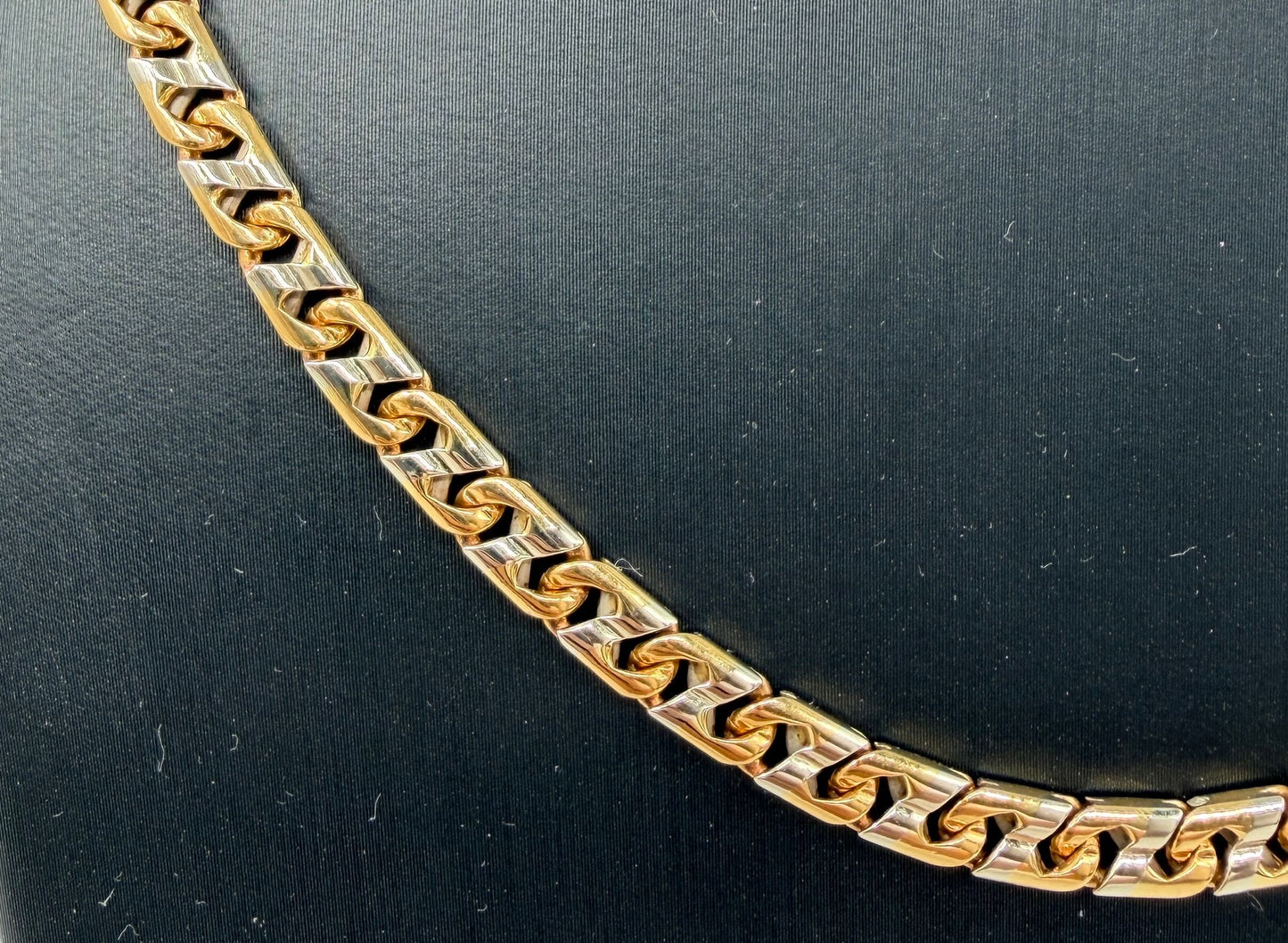 COLLANA ORO 18KT BICOLOR