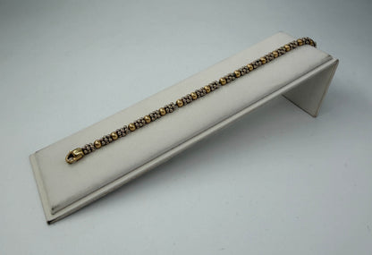 BRACCIALE 18 KT BICOLOR