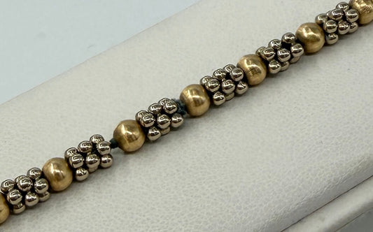 BRACCIALE 18 KT BICOLOR