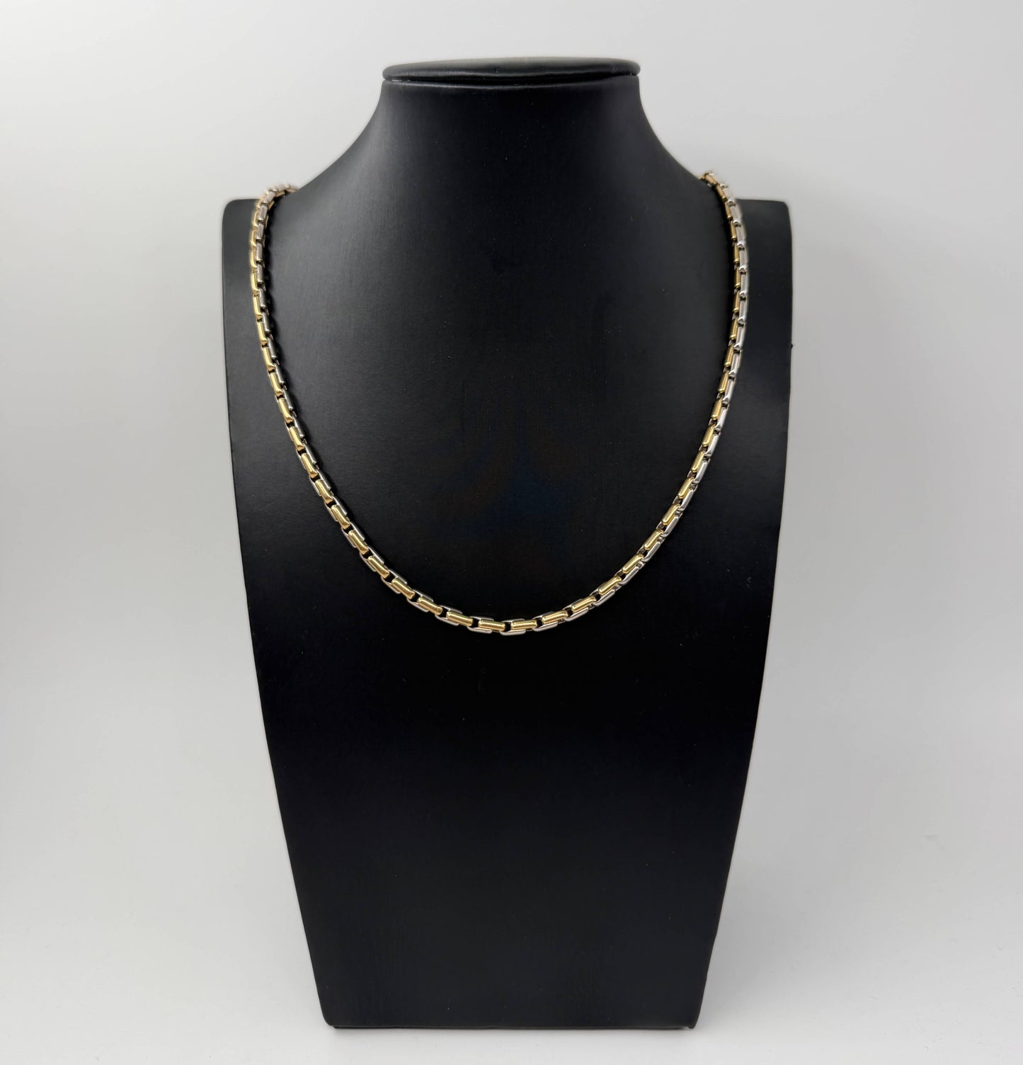 COLLANA ORO 18KT BICOLOR