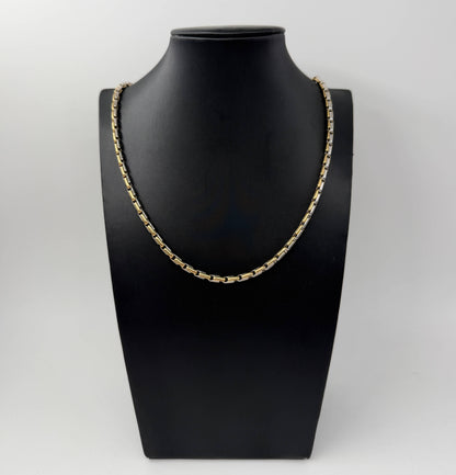 COLLANA ORO 18KT BICOLOR