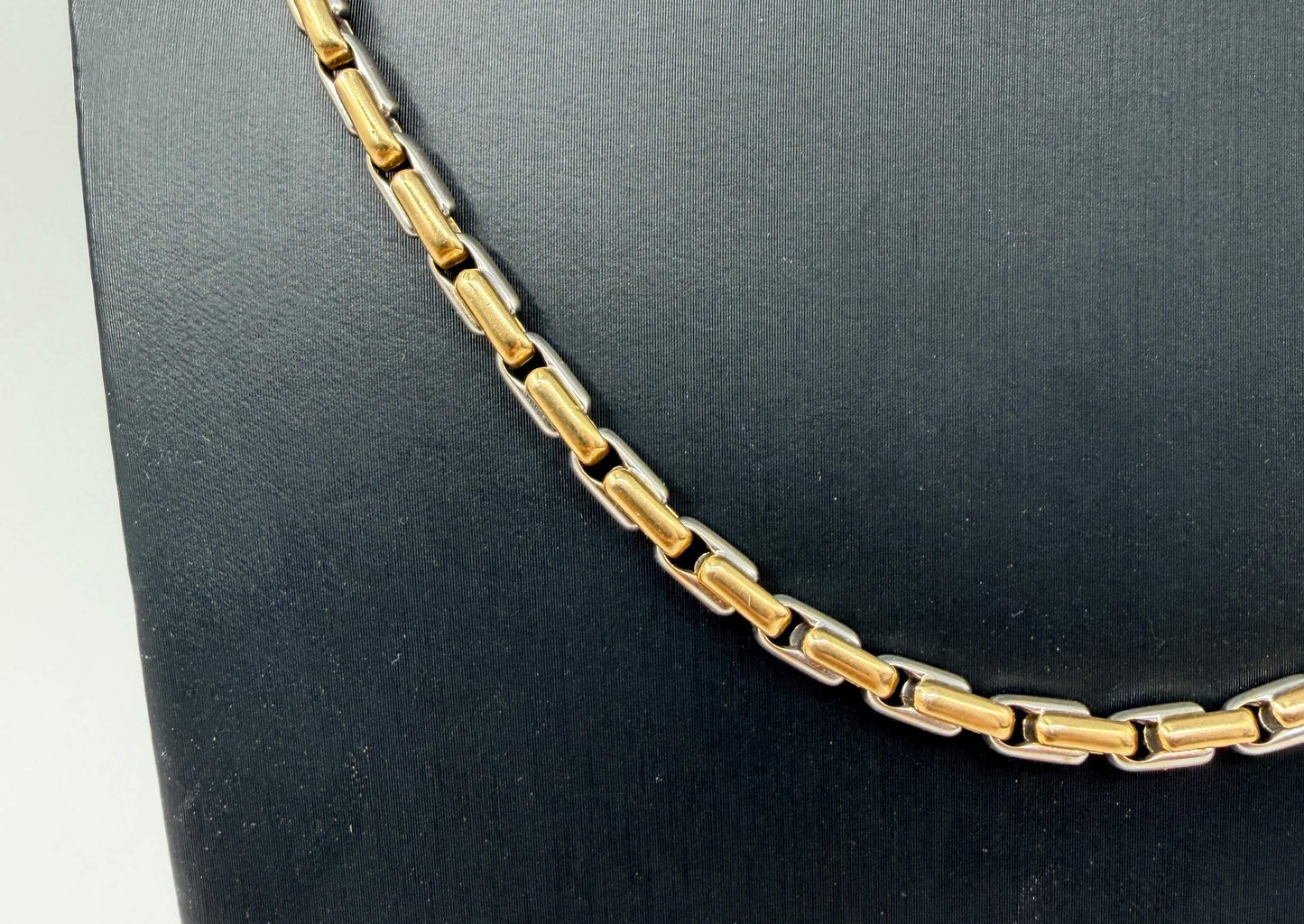 COLLANA ORO 18KT BICOLOR