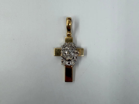 CIONDOLO ORO 18KT BICOLOR