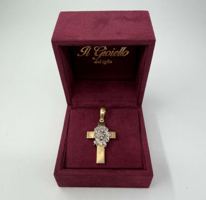 CIONDOLO ORO 18KT BICOLOR