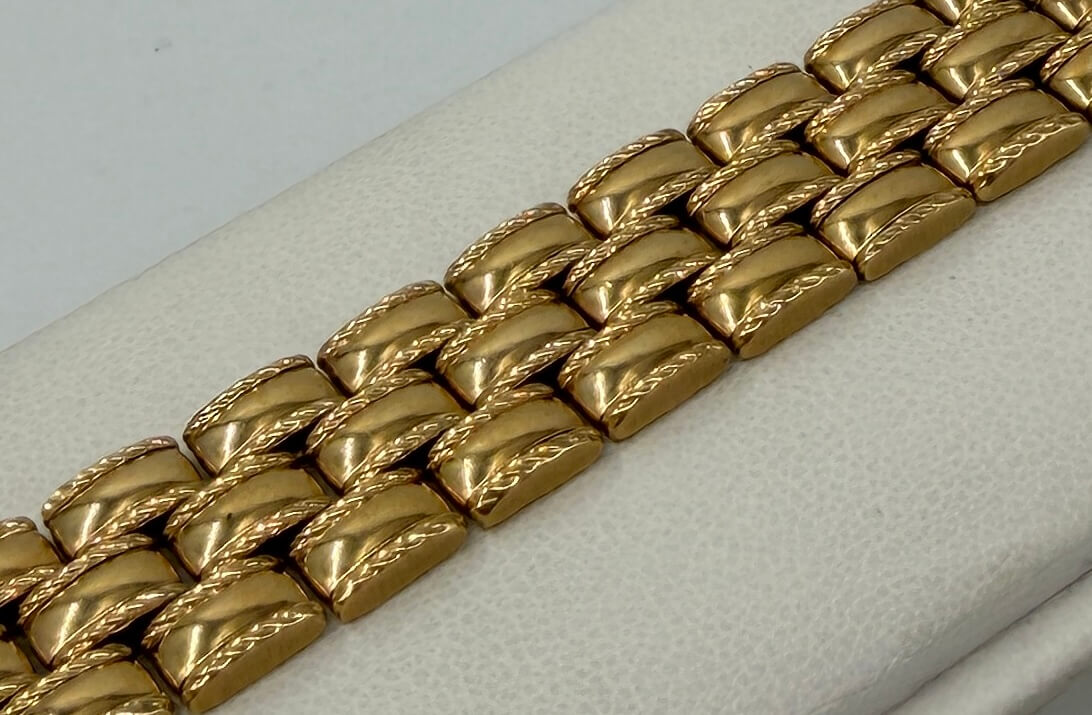 BRACCIALE 18 KT GIALLO