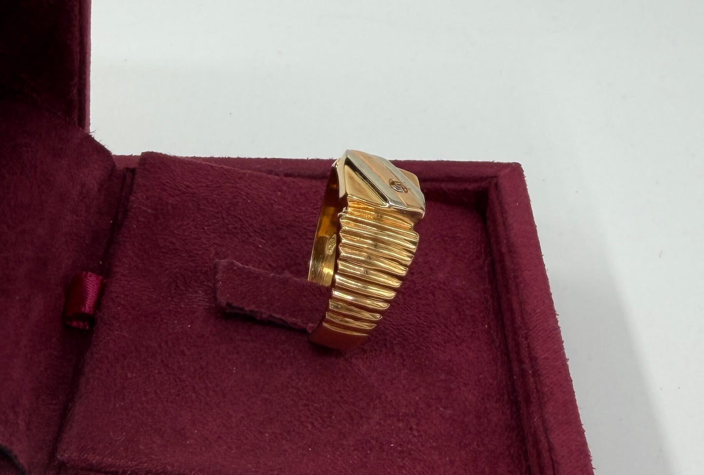 ANELLO IN ORO 18KT TRICOLOR