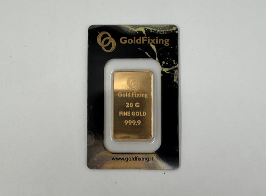 Lingotto 20gr - Oro 24kt (999,9‰)