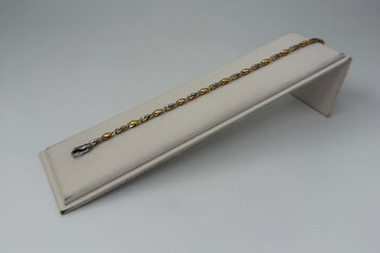 BRACCIALE 18 KT BICOLOR