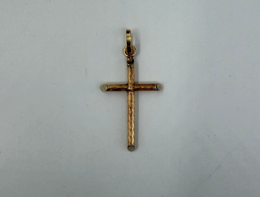 CIONDOLO ORO 18KT BICOLOR
