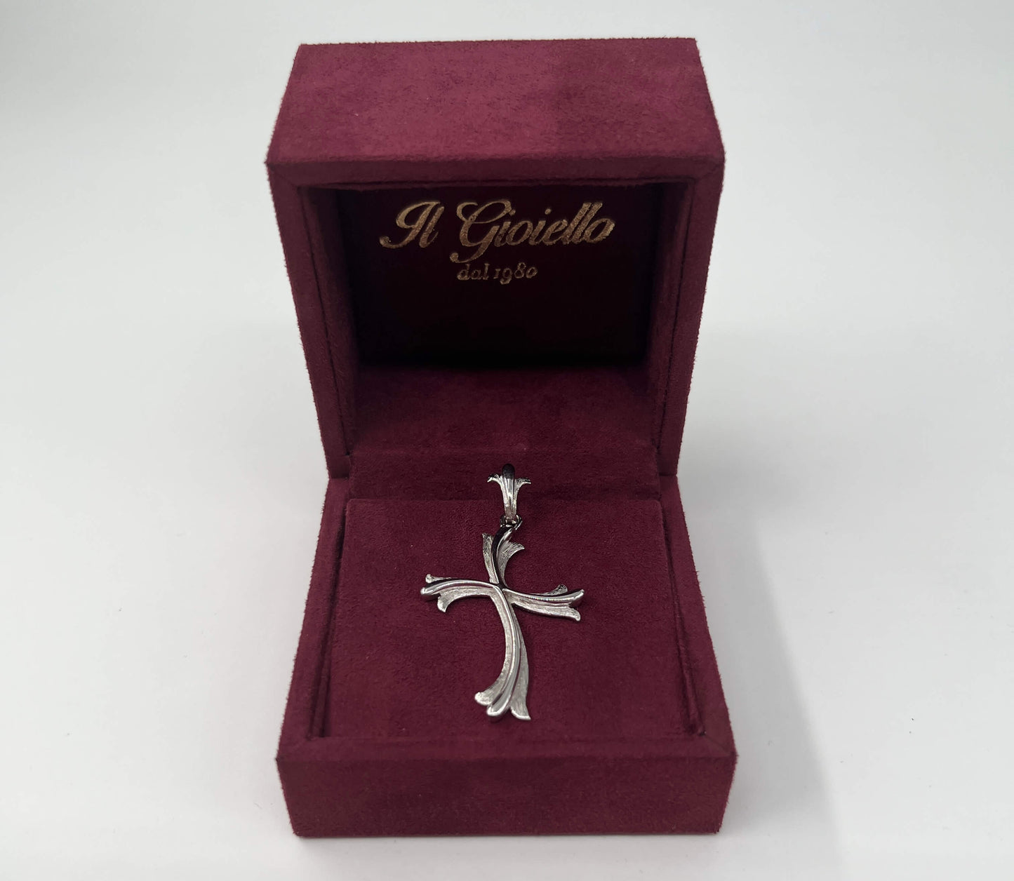 CIONDOLO ORO 18KT BIANCO