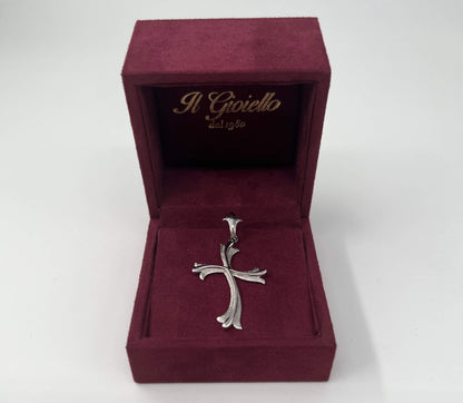 CIONDOLO ORO 18KT BIANCO