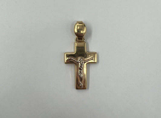 CIONDOLO ORO 18KT BICOLOR
