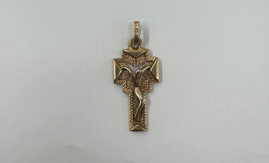CIONDOLO ORO 18KT BICOLOR