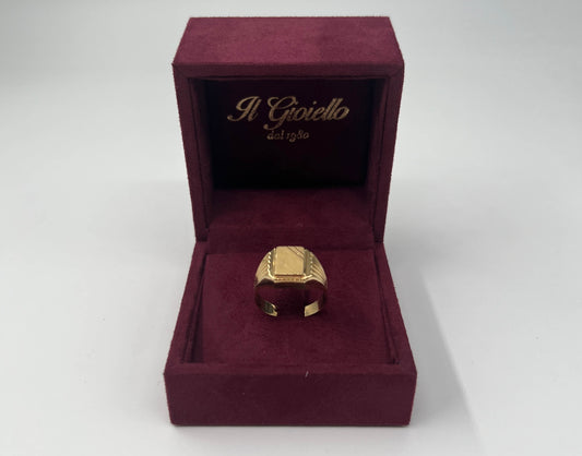 ANELLO IN ORO 18KT GIALLO
