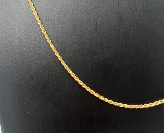 COLLANA ORO 18KT GIALLO