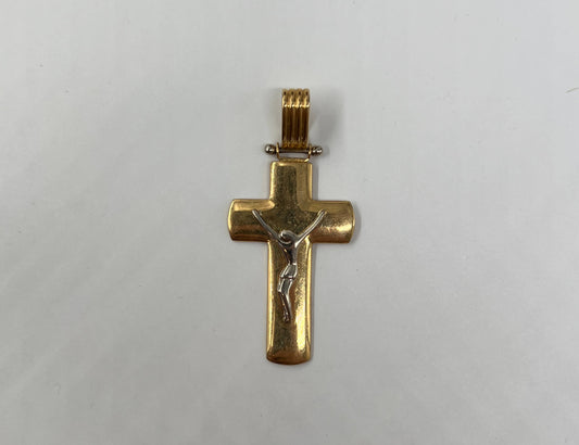 CIONDOLO ORO 18KT BICOLOR