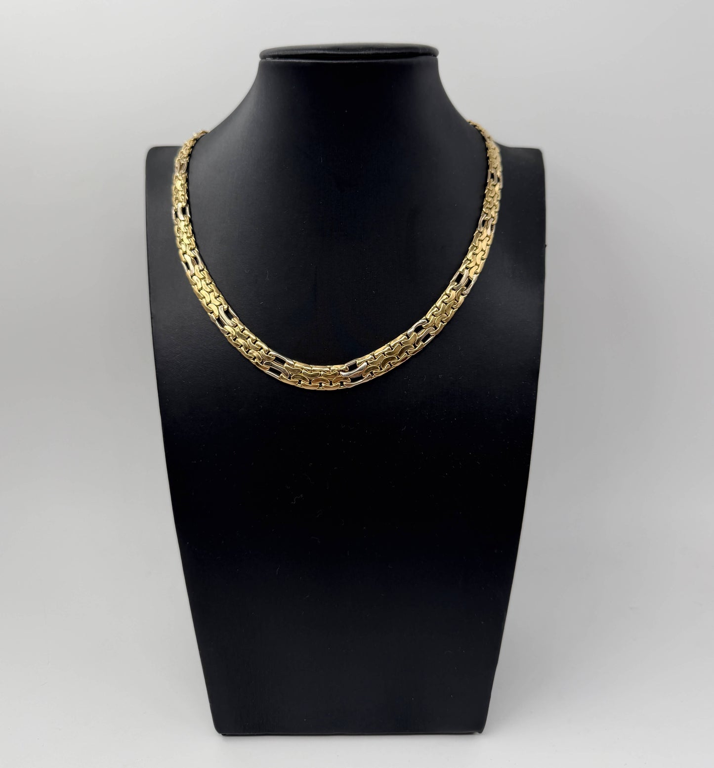 COLLANA ORO 18KT BICOLOR