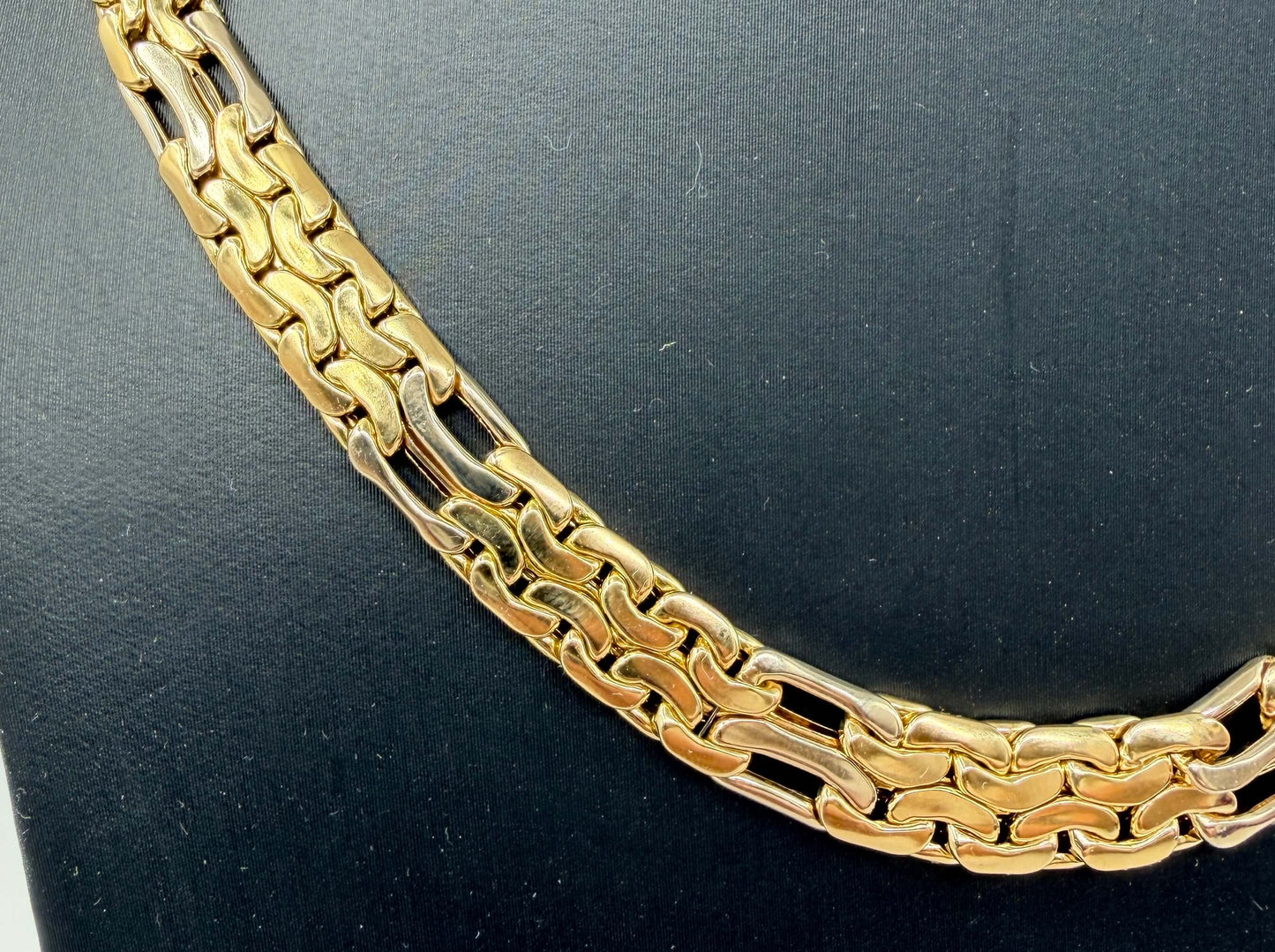 COLLANA ORO 18KT BICOLOR