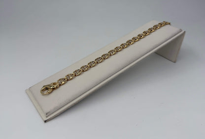 BRACCIALE 18 KT BICOLOR