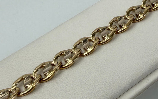 BRACCIALE 18 KT BICOLOR