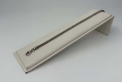BRACCIALE 18 KT BIANCO