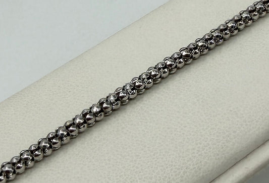 BRACCIALE 18 KT BIANCO