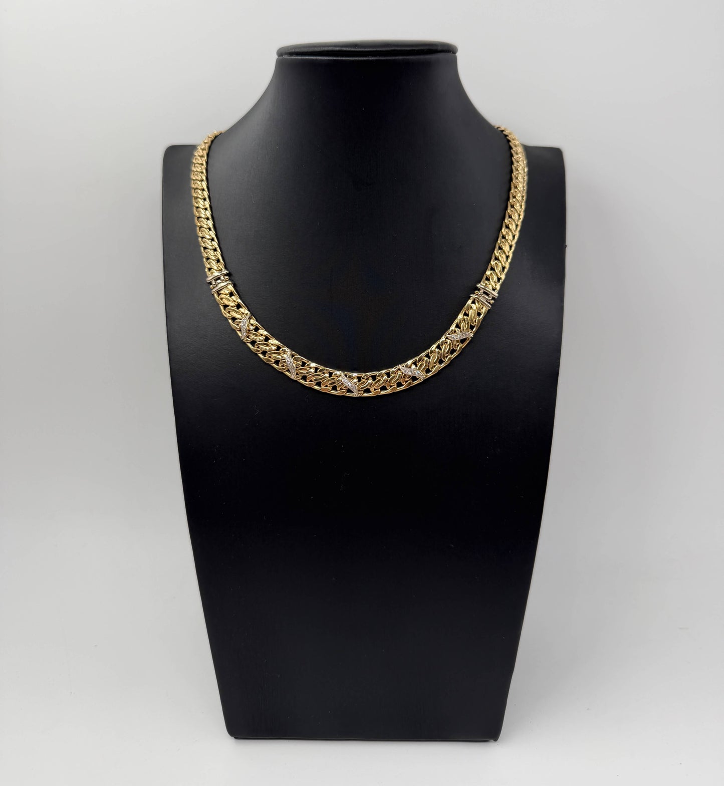 COLLANA ORO 18KT BICOLOR
