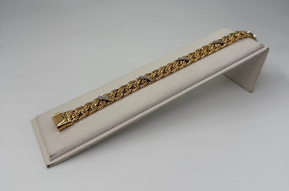 BRACCIALE 18 KT BICOLOR