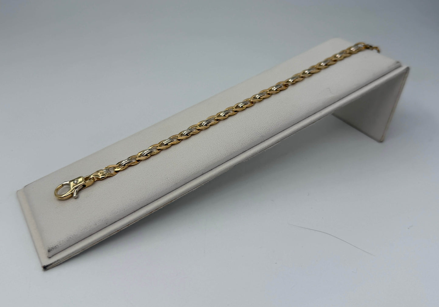 BRACCIALE 18 KT BICOLOR