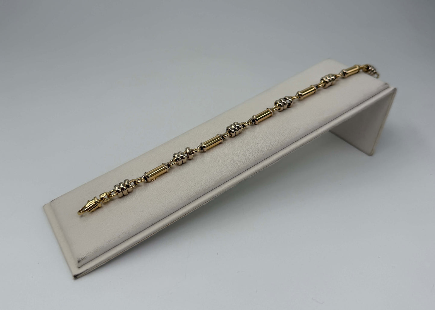 BRACCIALE 18 KT BICOLOR