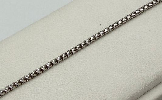 BRACCIALE 18 KT BIANCO