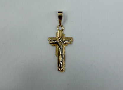 CIONDOLO ORO 18KT BICOLOR
