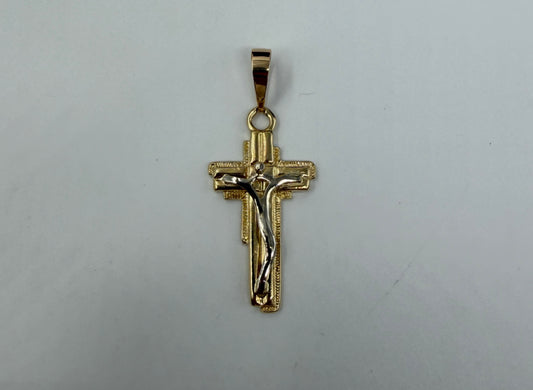 CIONDOLO ORO 18KT BICOLOR