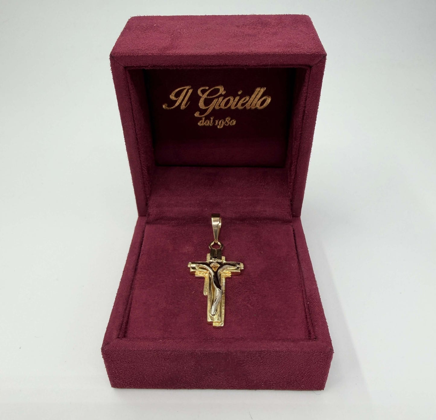 CIONDOLO ORO 18KT BICOLOR