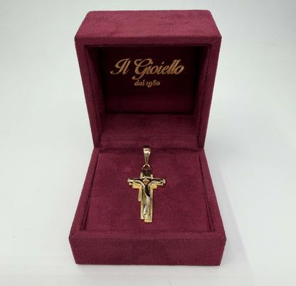 CIONDOLO ORO 18KT BICOLOR