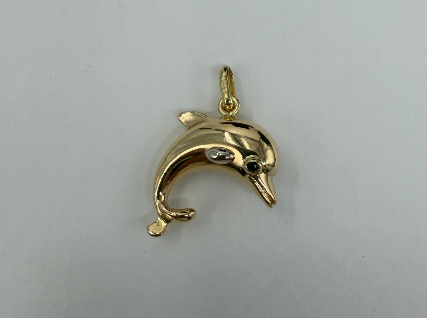 CIONDOLO ORO 18KT BICOLOR