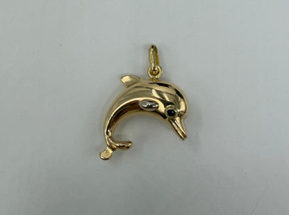 CIONDOLO ORO 18KT BICOLOR