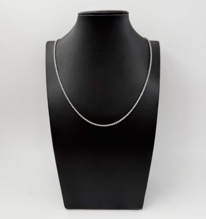COLLANA ORO 18KT BIANCO
