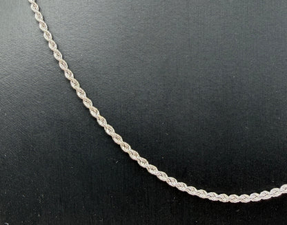 COLLANA ORO 18KT BIANCO