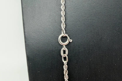 COLLANA ORO 18KT BIANCO