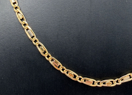 COLLANA ORO 18KT BICOLOR