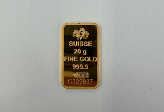 Lingotto 20gr - Oro 24kt (999,9‰)