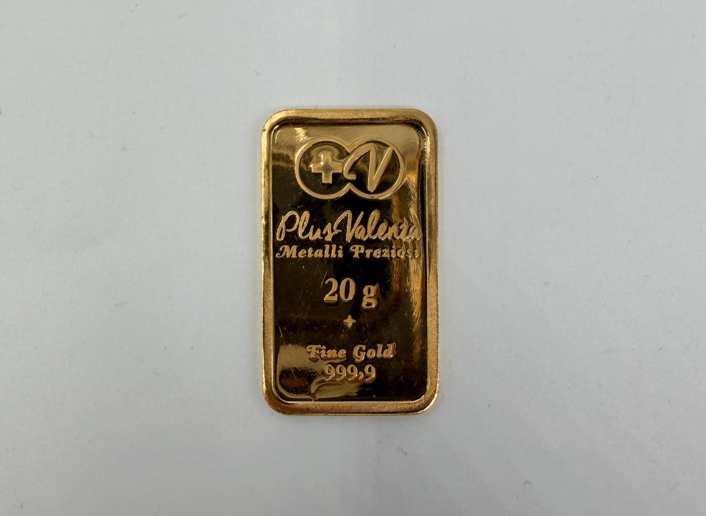 LINGOTTO ORO 24KT GIALLO 20G