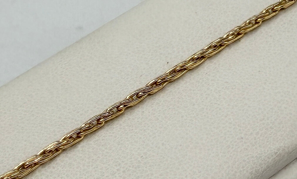BRACCIALE ORO 18KT GIALLO treccia 3.06G