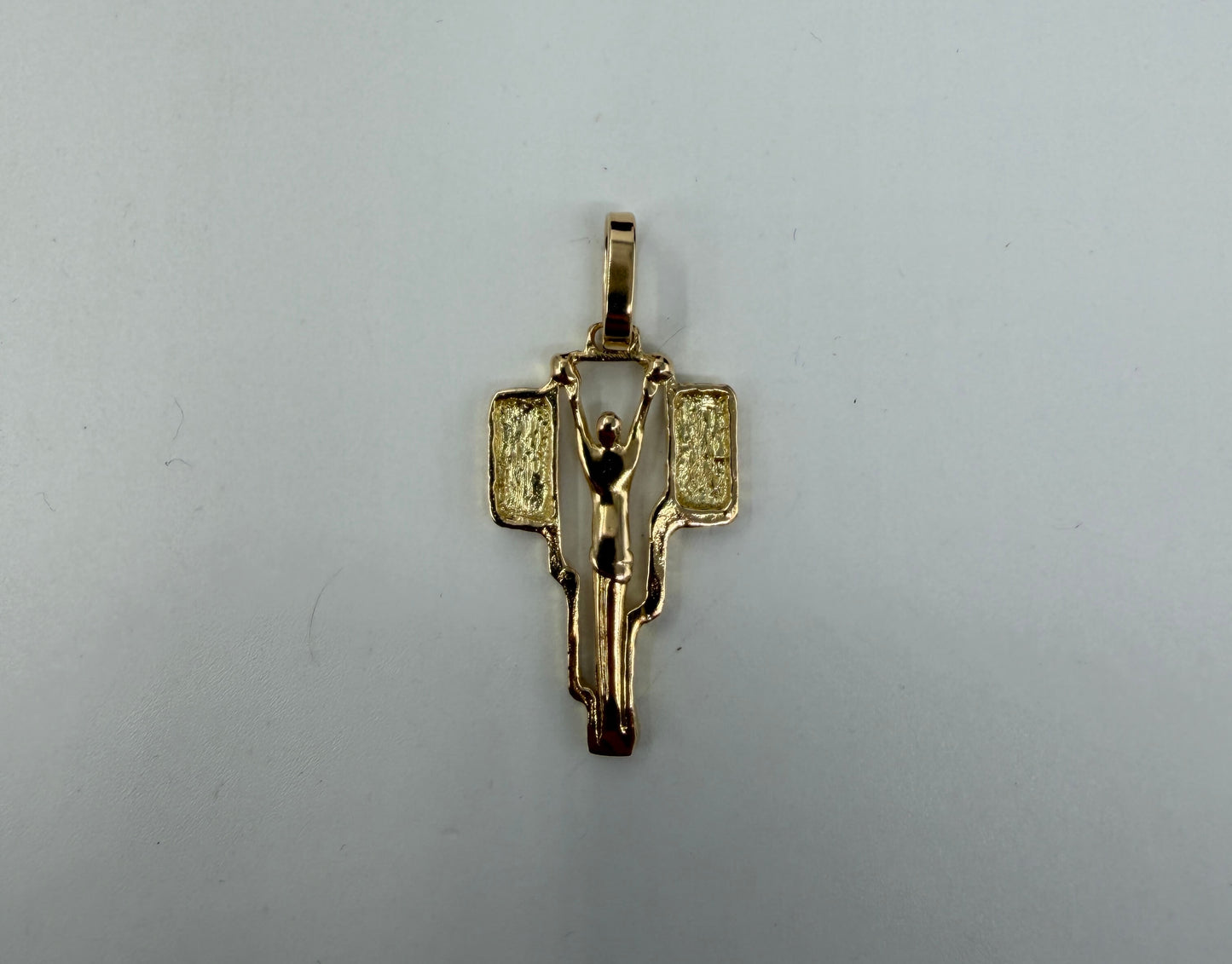 CIONDOLO ORO 18KT GIALLO croce 5.08G